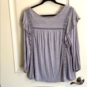 Lavender blouse